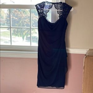 Navy blue dress